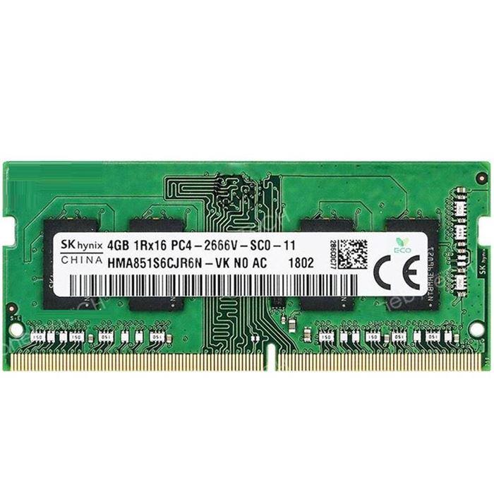 رم لپ تاپ هاینیکس 8 گیگابایت با فرکانس ۲۶۶۶ مگاهرتز Hynix PC4-21300 8GB 2666Mhz Laptop Memory